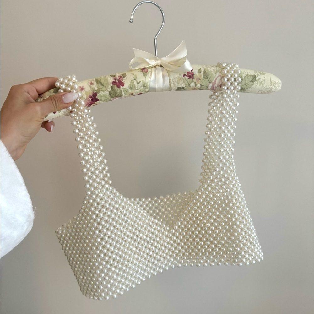 Pearl beaded top